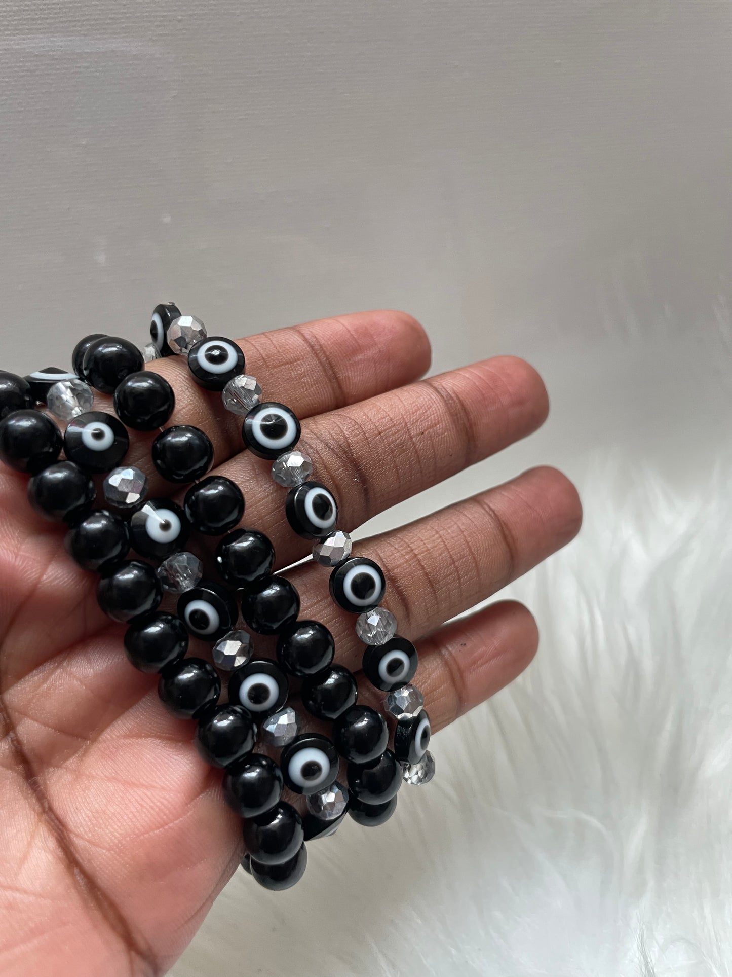 Black Crystal Bracelets