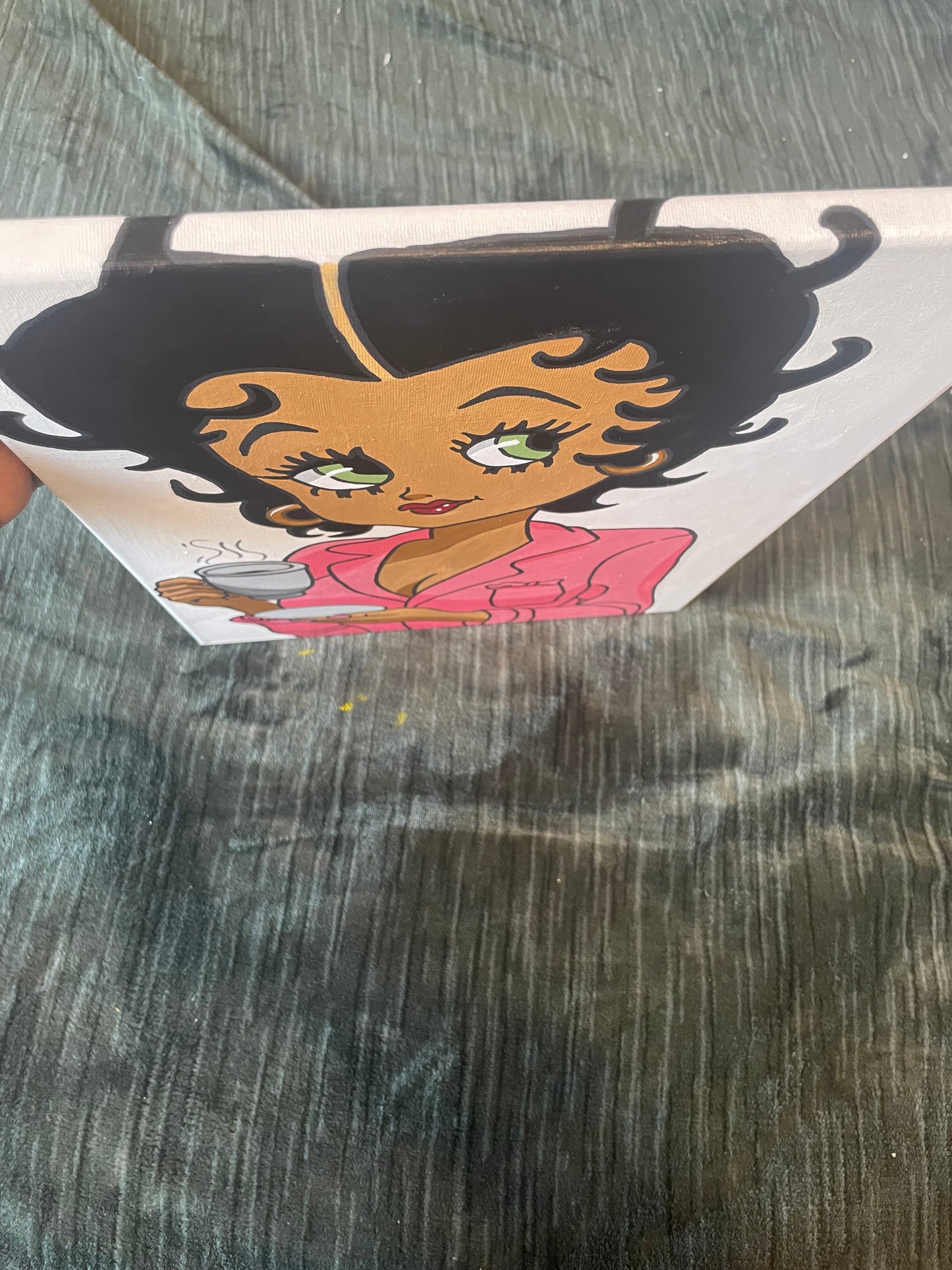 BE-TEA BOOP Wall Art Canvas