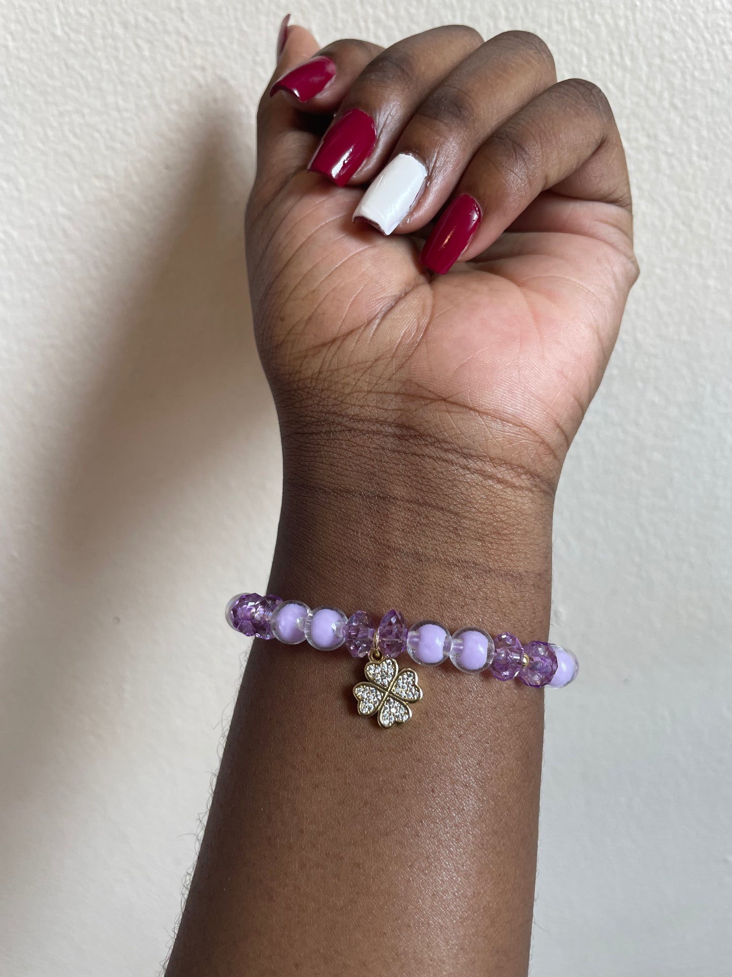 Lucky Lavender Bracelet